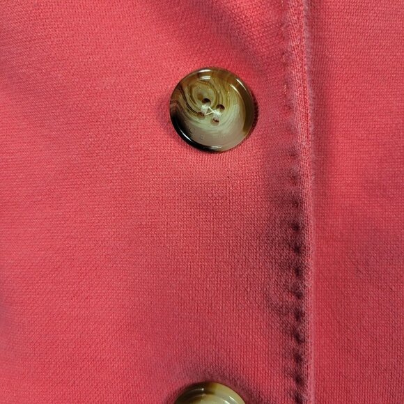 Talbots Women's Aberdeen Pink Blazer & Floral Skirt Suit Set Both Size 10 - Picture 5 of 16